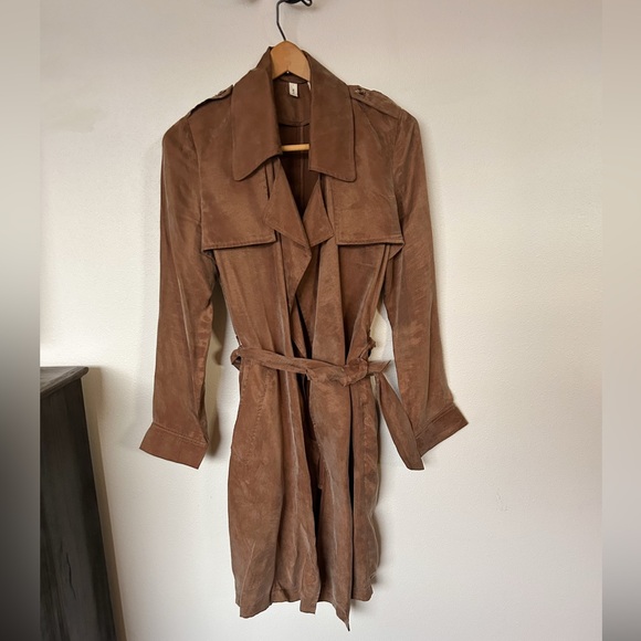 Anthropologie Moth Carrie Trench Coat - Picture 5 of 8